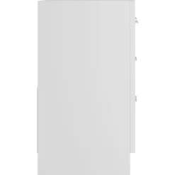 vidaXL - Wastafelkast - Wit - Bewerkt hout