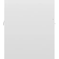 vidaXL - Wastafelkast - Wit - Bewerkt hout - 41 x 38.5 x 46 cm Clearance