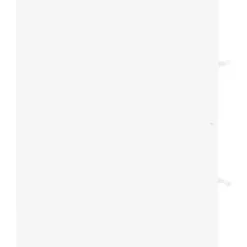 vidaXL - Wastafelkast - Wit - Bewerkt hout - 80 x 38.5 x 48 cm Discount