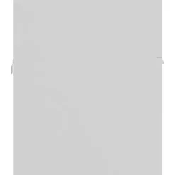 vidaXL - Wastafelkast - Wit - Bewerkt hout - 90 x 38.5 x 46 cm New