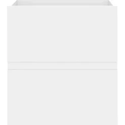 vidaXL - Wastafelkast - Wit - Bewerkt hout - 41 x 38.5 x 45 cm Hot