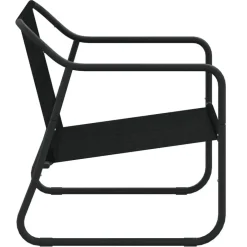 vidaXL - 2-zits Tuinbank met kussen antracietkleurig - staal - 110x70x74 cm Online