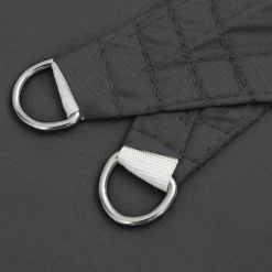 vidaXL - Zonnezeil - Antraciet - 3.5 x 3.5 x 4.9 m Outlet