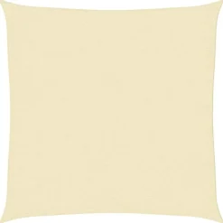 vidaXL - Zonnezeil - Crème - 3.6 x 3.6 m Clearance