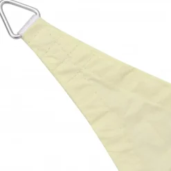 vidaXL - Zonnezeil - Crème - 5 x 5 x 5 m Best