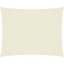 vidaXL - Zonnezeil - Crème - 4 x 6 m Clearance