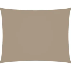 vidaXL - Zonnezeil - Taupe - 2 x 3 m
