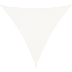 vidaXL - Zonnezeil - Wit - 3.6 x 3.6 x 3.6 m Clearance