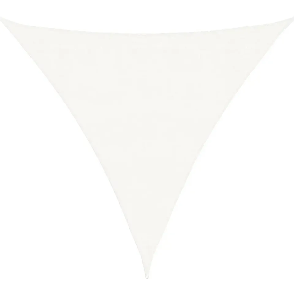 vidaXL - Zonnezeil - Wit - 3.6 x 3.6 x 3.6 m Clearance