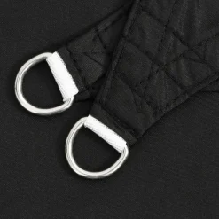 vidaXL - Zonnezeil - Zwart - 4.5 x 4.5 x 4.5 m Sale