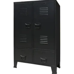 vidaXL - Zwart - Metaal Outlet