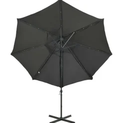 vidaXL - Zweefparasol - Antraciet - 300 cm Outlet