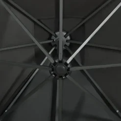 vidaXL - Zweefparasol - Antraciet - 250 cm New