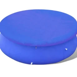 vidaXL - Zwembadhoes - Blauw - Kunststof - Ø 335 cm