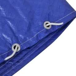 vidaXL - Zwembadhoes - Blauw - Kunststof - Ø 335 cm