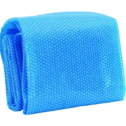 vidaXL - Zwembadzeil - Blauw - Kunststof Outlet