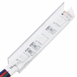 vidaXL - Zwevend LED TV-meubel glas legplank - Wit - 40x28.5x40 cm Clearance