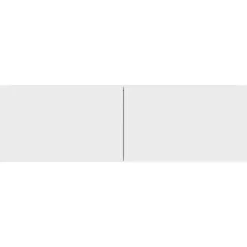 vidaXL - Zwevend TV-meubel met 1 deur - Wit - Hout - 100x30x30 cm - 3 stuks Best