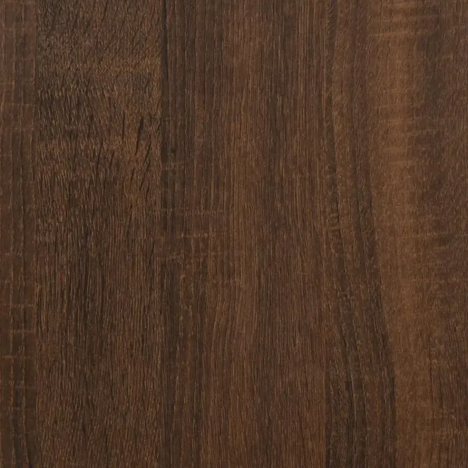 vidaXL Bijzettafels - Industrieel - Bruin eiken - Hout - 40x42x50 cm - Set van 2 New