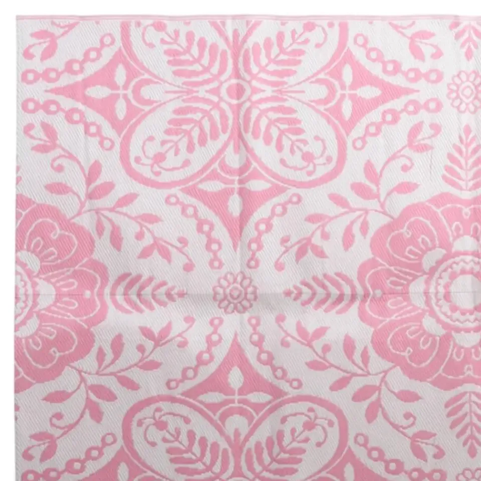 vidaXL Buitenkleed ARAKIL 160x230 cm PP roze
