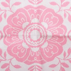 vidaXL Buitenkleed ARAKIL 160x230 cm PP roze