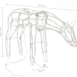 vidaXL 3-delige Kerstverlichting rendieren 229 LED's Best