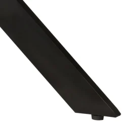 vidaXL Eettafel - Ronde tafel - Massief mangohout en staal - Ø110 cm Online