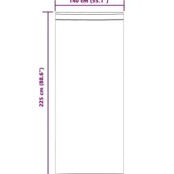 vidaXL Gordijnen - Verduisterend - Donkergrijs - 140x225 cm - Fluweel - 2 Stuks Outlet