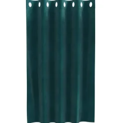 vidaXL Gordijnen met ringen - Donkergroen - 140x140 cm - Fluweel - 2 Stuks Sale