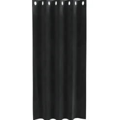vidaXL Gordijnen met ringen - Verduisterend - Zwart Fluweel - 140x175 cm - 2 St. Online