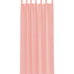 vidaXL Gordijnen van voile met lussen - Roze - 140x245 cm - Stof - 2 Stuks Online