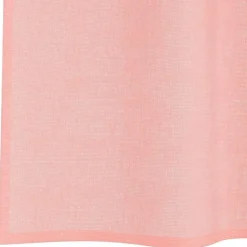 vidaXL Gordijnen van voile met lussen - Roze - 140x245 cm - Stof - 2 Stuks Online