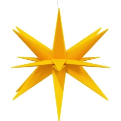 vidaXL Kerstlampen met LED's 3 st inklapbaar 100 cm geel New