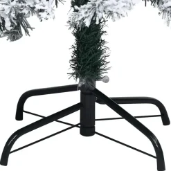 vidaXL Kunstkerstboom met sneeuw 120 cm groen Discount