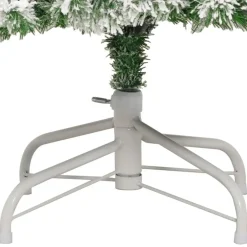 vidaXL Kunstkerstboom met scharnieren en sneeuw 240 cm Outlet