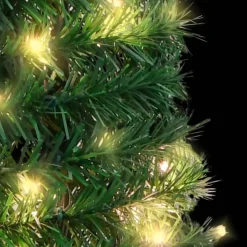 vidaXL Kunstkerstboom pop-up 50 LED's 120 cm groen New