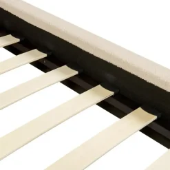 Beliani VILETTE - Tweepersoonsbed - Beige - 160 x 200 cm - Bouclé Online