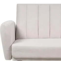 Beliani VIMMERBY - Slaapbank - Beige - Polyester Best