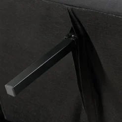 Beliani VIMMERBY - Slaapbank - Zwart - Polyester Outlet