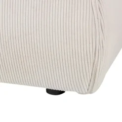 Beliani VINAY - Tweepersoonsbed - Beige - 180 x 200 cm - Corduroy Sale