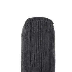 Beliani VIND - Fauteuil - Zwart - Corduroy Discount