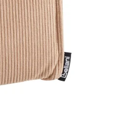 Leen Bakker VINITA - Poef - Beige - Corduroy Best