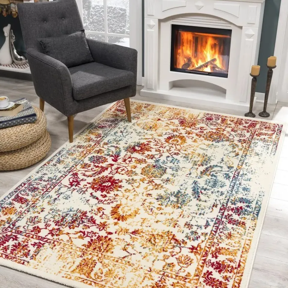 Muratap Vintage Van Gogh Vloerkleed Multi Laagpolig - 120x170 CM Hot