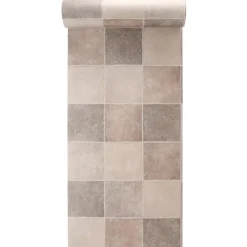 Leen Bakker Vinyl Pompei - grijs Best