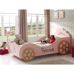 Vipack autobed Princess Pinky - roze - 90,4x106,8x210 cm Best