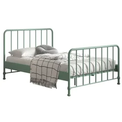 Vipack bed Bronxx - olijfgroen - 140x200 cm Online