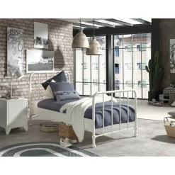 Vipack bed Bronxx - wit - 90x200 cm Discount