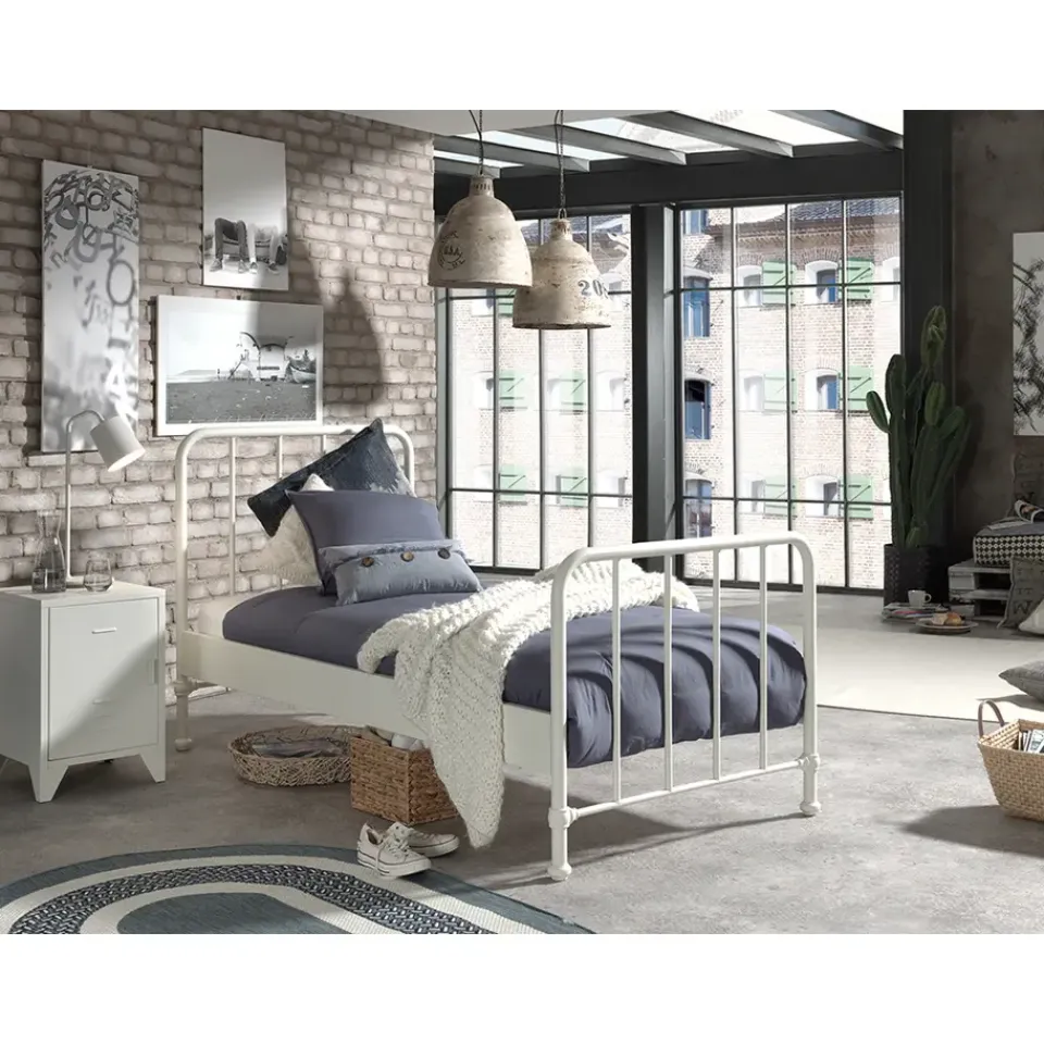 Vipack bed Bronxx - wit - 90x200 cm Discount