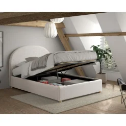 Vipack bed Moon met opbergruimte - wit - 140x200 cm Sale