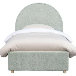 Vipack bed Moon met opbergruimte - mint - 90x200 cm